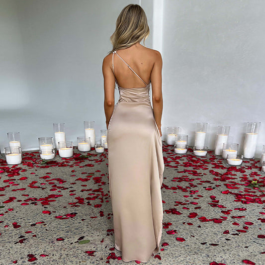 Pretty Damage Signature Satin Dress (L)