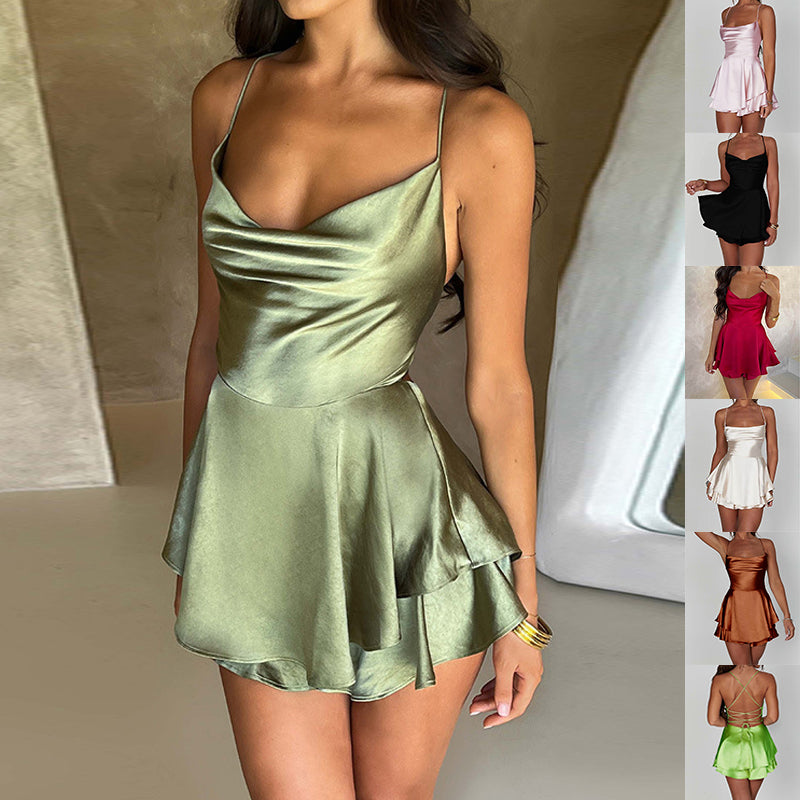 Heartbreaker Satin Dress