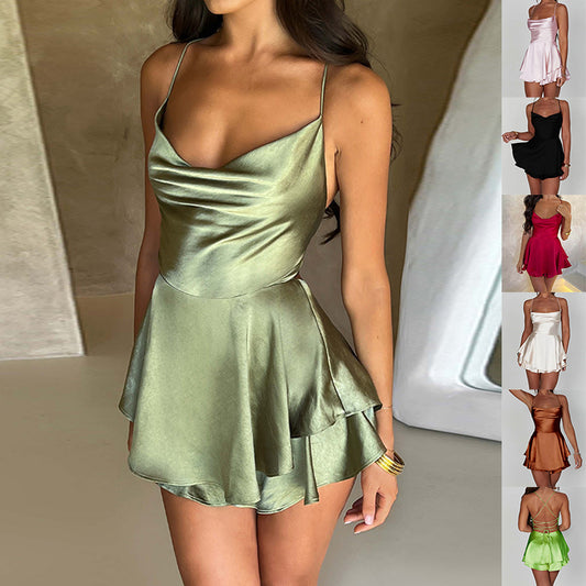Heartbreaker Satin Dress