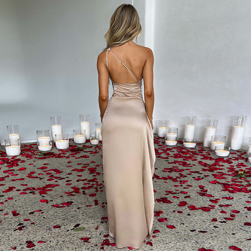 Pretty Damage Signature Satin Dress (L)